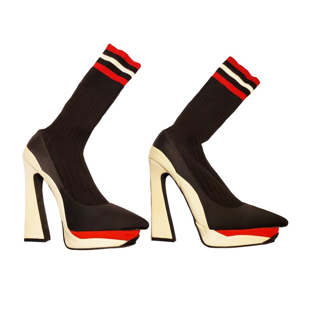 Jeffrey Campbell Sock Boot Women Size 7.5